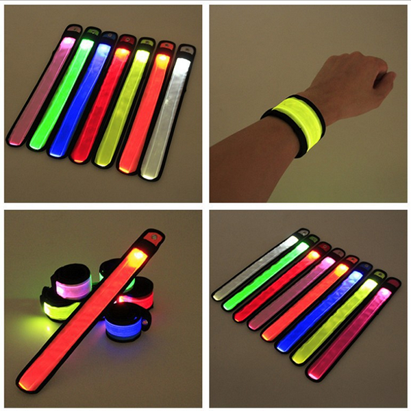 LED Slap Bracelets Light Armband