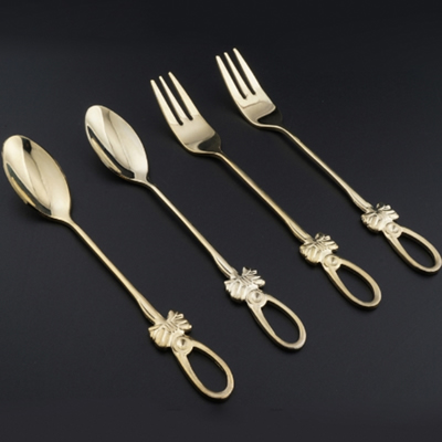 Stainless Steel Coffee Spoons and Forks