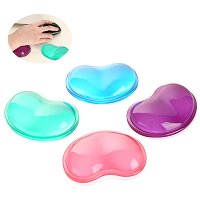 Transparent Silicone Wrist Rest Mouse Pad