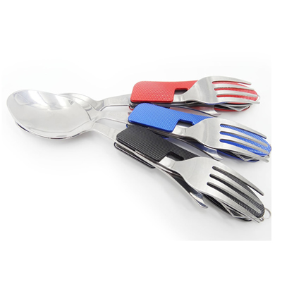 3 in1 Spoon Fork Knife Combo Utensil Equipment