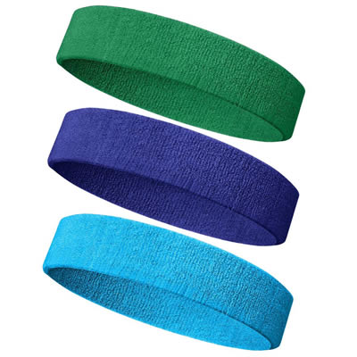 Stretchy Yoga Sport Terry Sweatband