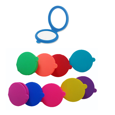 Silicone Pocket Cosmetic Mirror