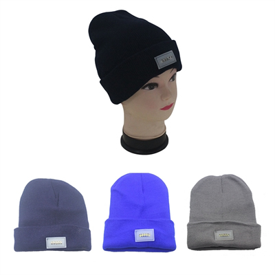 Unisex Winter Hats LED Knitted Hat