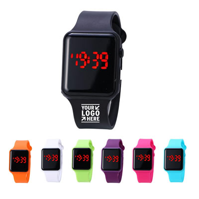 Rubber Band Digital LED Watch