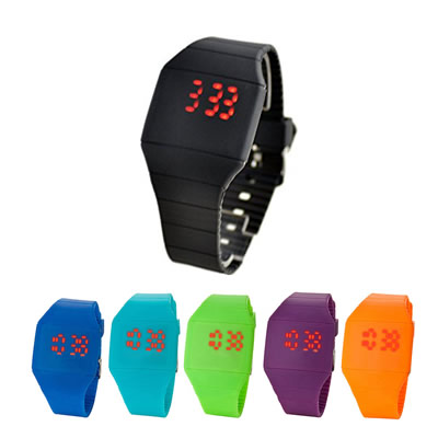 Hidden Screen LED Digital Watch