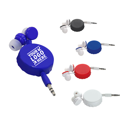 Retractable Bottle Cap Earbuds