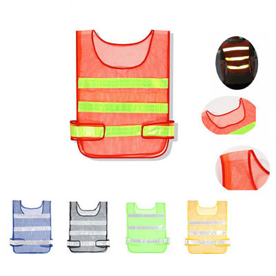 Mesh Safety Vests With Reflective Stripes