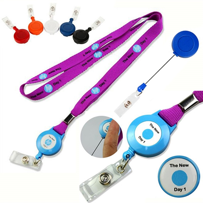 Retractable Badge Holder Lanyard