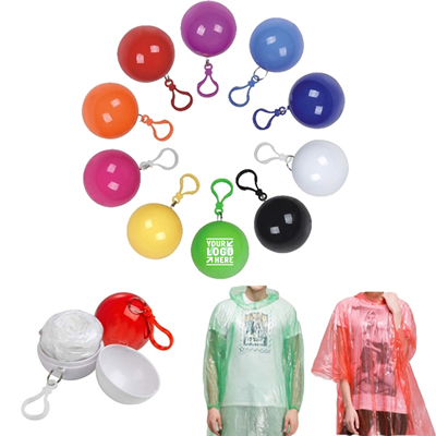 Disposable Ball Raincoat Poncho