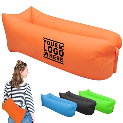 Square Shaped Headrest Inflatable Air Sleeping Sofa