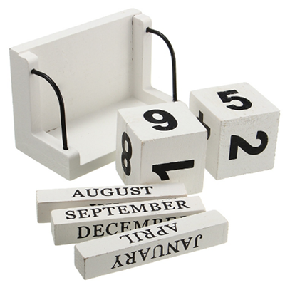 Wood Perpetual Calendar