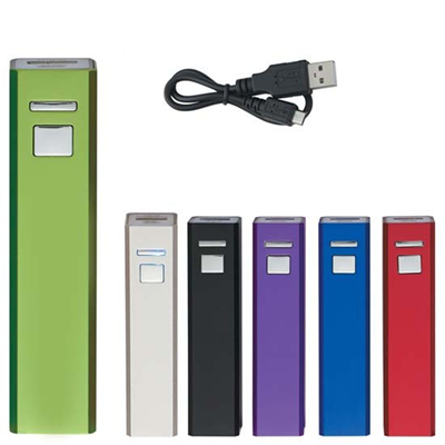 2200mAh Aluminum Tube Power Bank