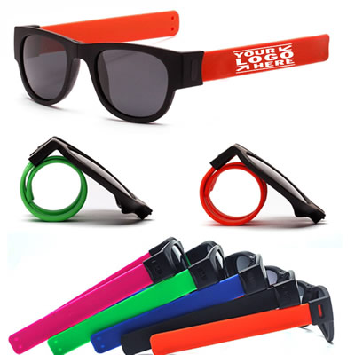 Foldable Slap Bracelet Sunglasses