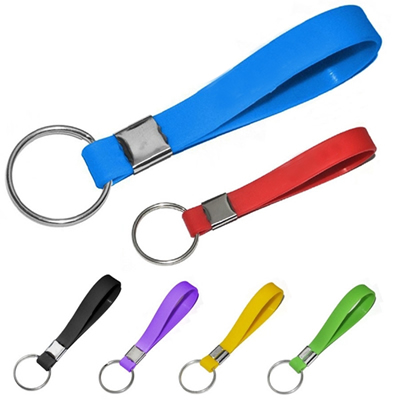 Silicone Strap With Keychain