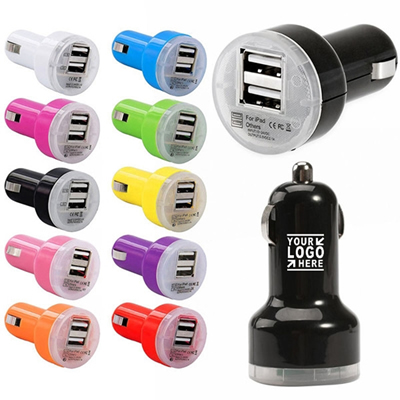 USB Dual Port Car Chargers
