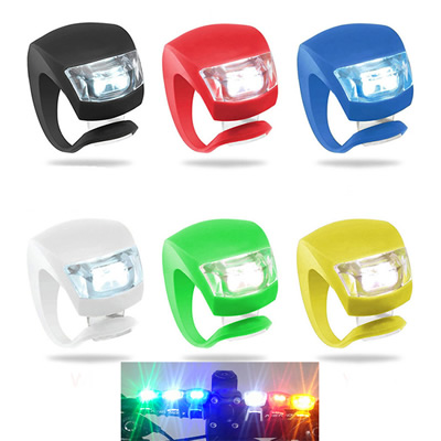 Safety Warning LED Silicone Bike Bicycle Light