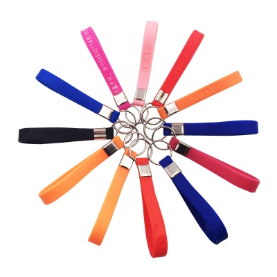 Silicone Wrist Keychain