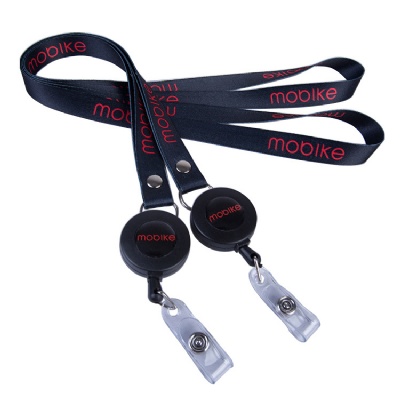 Retractable Badge Holder Lanyard ID Card Holder