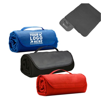 Portable Polar Fleece Blanket Picnic Mat