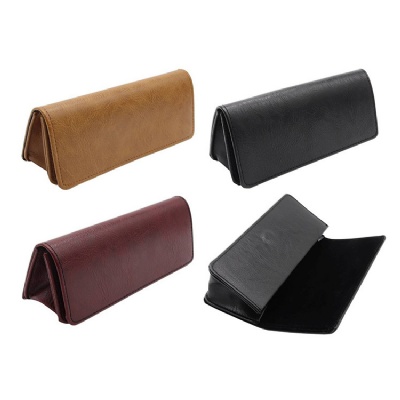 Durable Leather Glasses Case Eyeglass Case