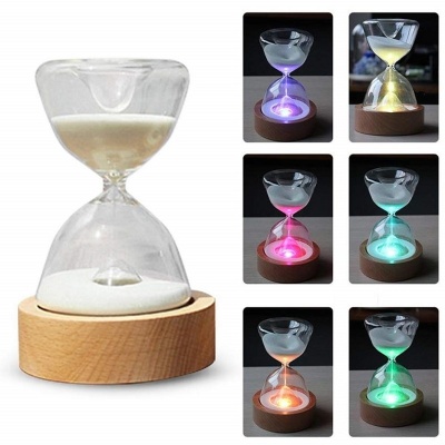 Multi-color LED Hourglass Bluetooth Music Box