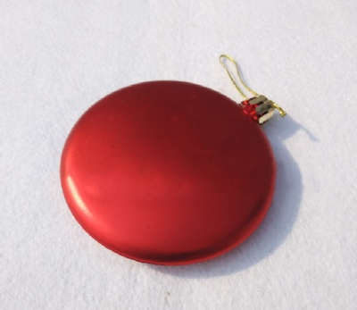 Round Flat Christmas Ornaments