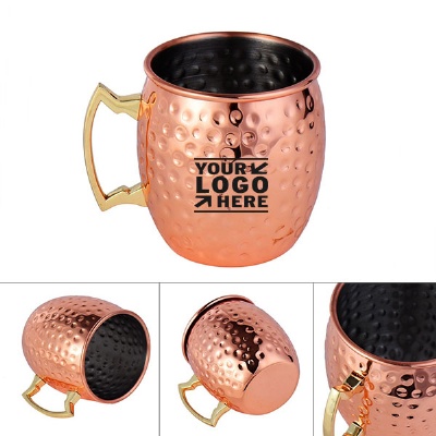 16 oz Hammered Moscow Mule Mug