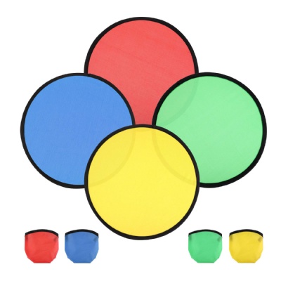 Foldable Flying Disc with Pocket