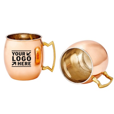 20 oz Stainless Steel Copper Finish Mule Mug