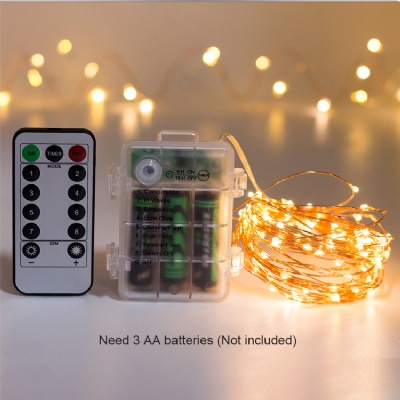 LED Fairy String Lights with Remote Control