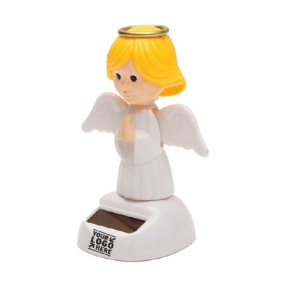 Solar Powered Swing Praying Angel