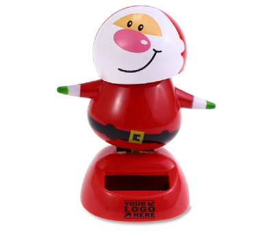 Solar Powered Shaking Santa Claus