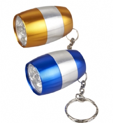 Mini Egg Shaped Keychain Flashlight