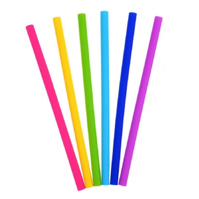 Collapsible Silicone Straws