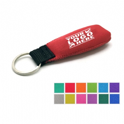 Neoprene Floating Keychain