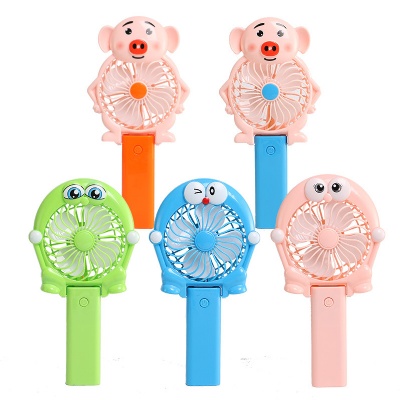 Folding Rechargeable Cartoon Mini USB Fan