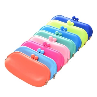 Silicone Rubber Coin Purse Cosmetic Bag