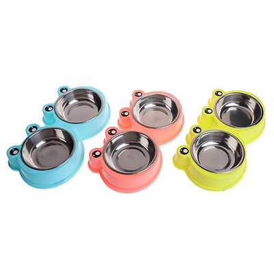 Double Pet Bowl Set