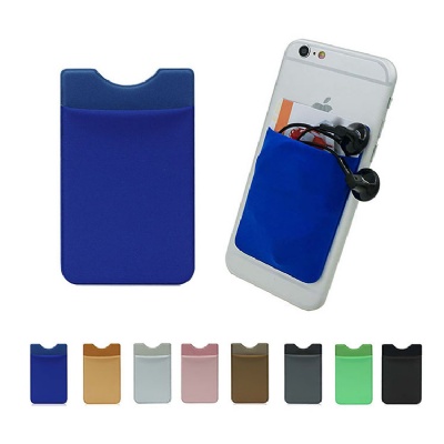 Adhesive Card Holder Lycra Spandex Card Sleeves