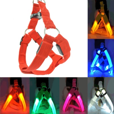 Light-UP Adjustable Pet Harness