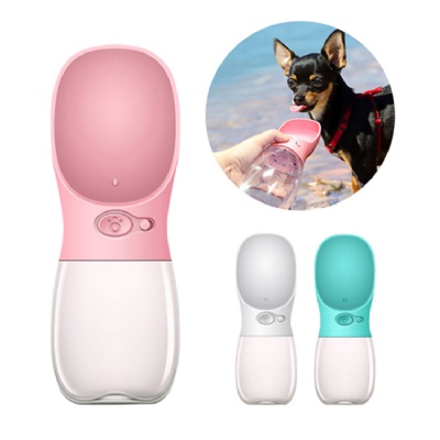 Portable Dog Water Bottle w/ Bowl Dispenser