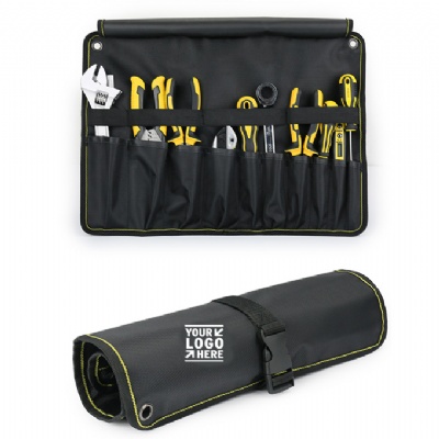 Oxford Tool Roll Bag Multi Pockets
