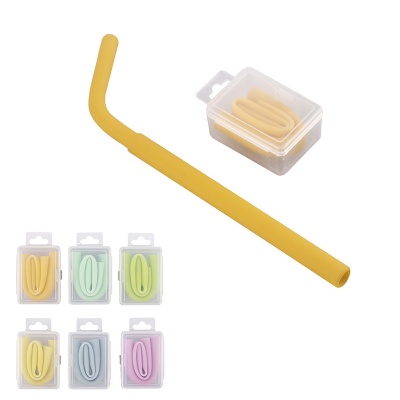 Foldable Silicone Straw with Case