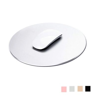 Round Metal Aluminum Mouse Pad