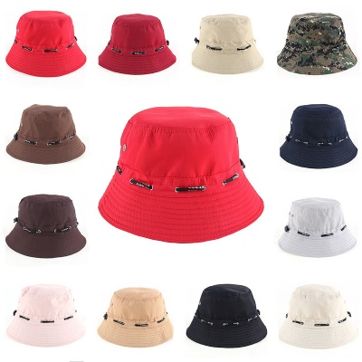 Cotton Fishing Bucket Hat Sun Cap