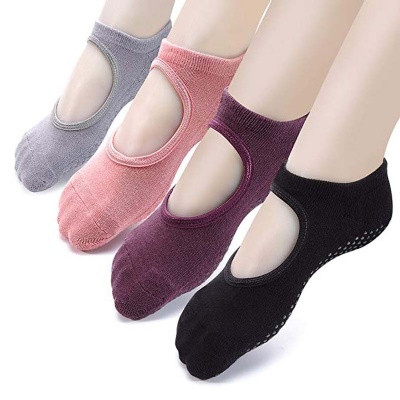 Yoga Socks Ballet Exercise Non Slip Anti-skid Socks