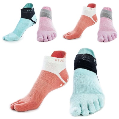 Super Grip Yoga Pilates Toe Socks Non Slip