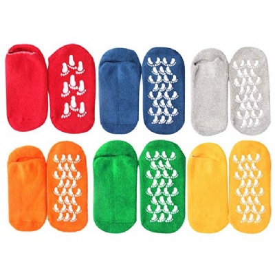 Kids Non Skid Socks Cotton Fuzzy Gripper Socks