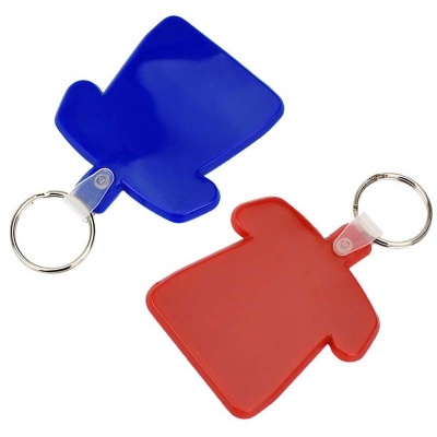 Clothing Shape PVC Keychain Key Tag