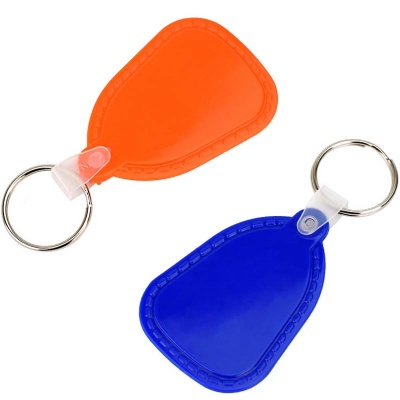 Plastic PVC Keychain Key Tag